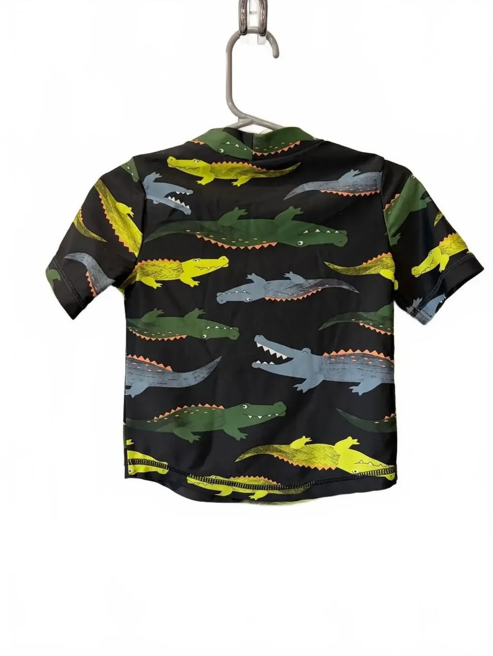 Dinosaur swim top rashguard, size 18 months